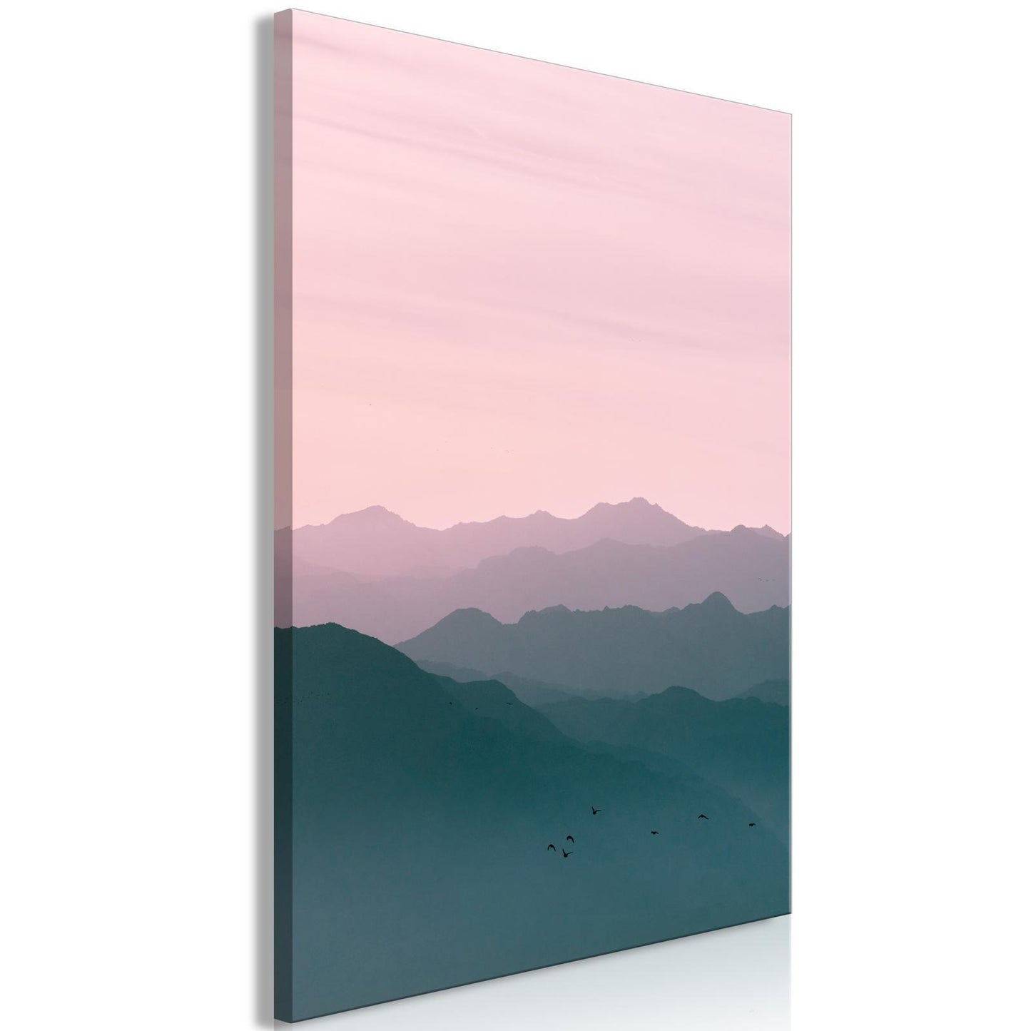 Painting - Mountain At Sunrise (1 Part) Vertical