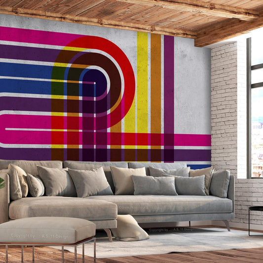 Wall Mural - Technicolor