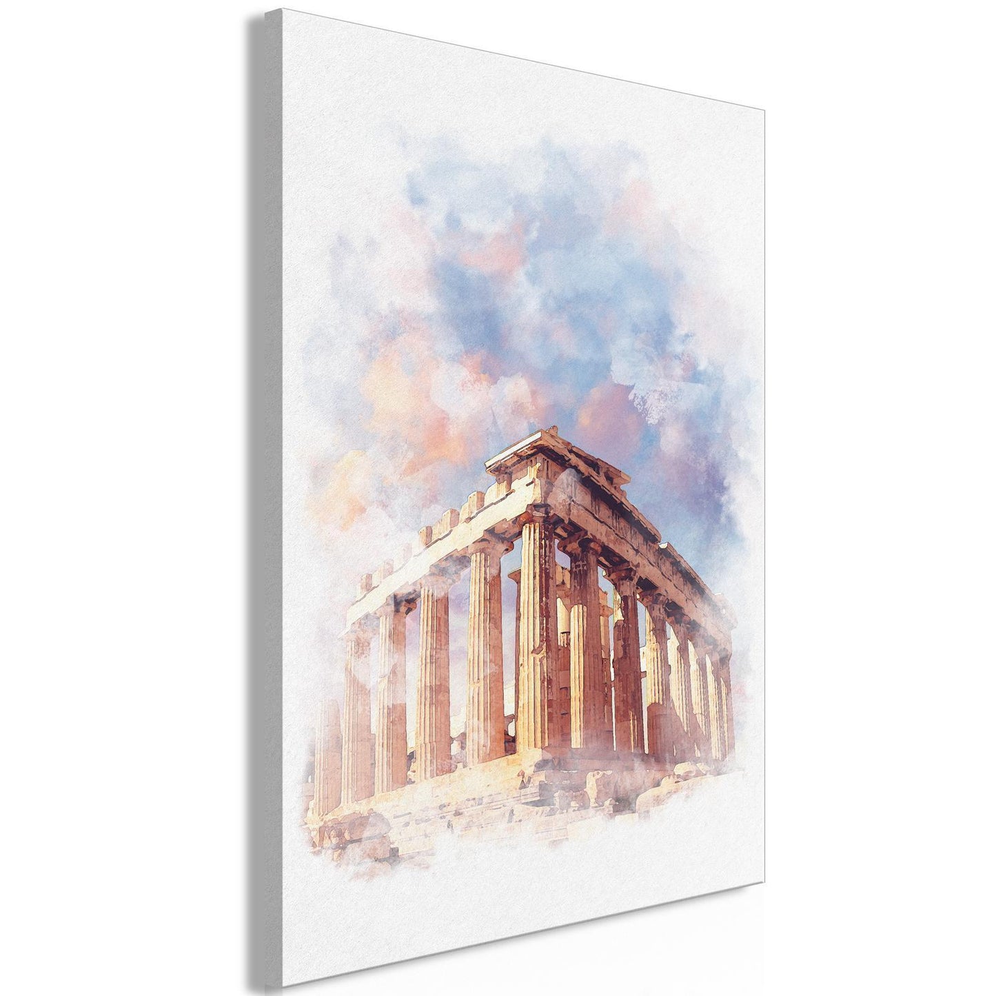Gemälde - Gemalter Parthenon (1 Teil) Vertikal