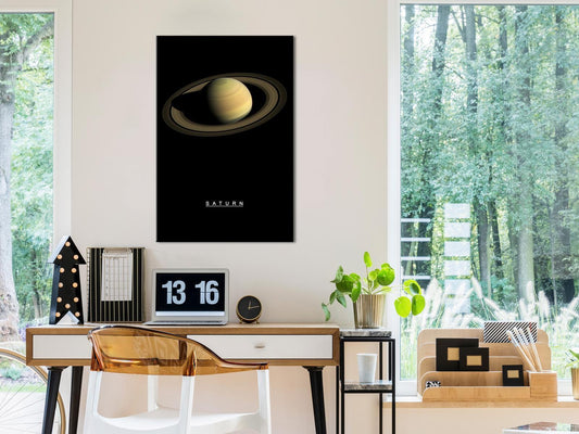 Painting - Saturn (1 Part) Vertical