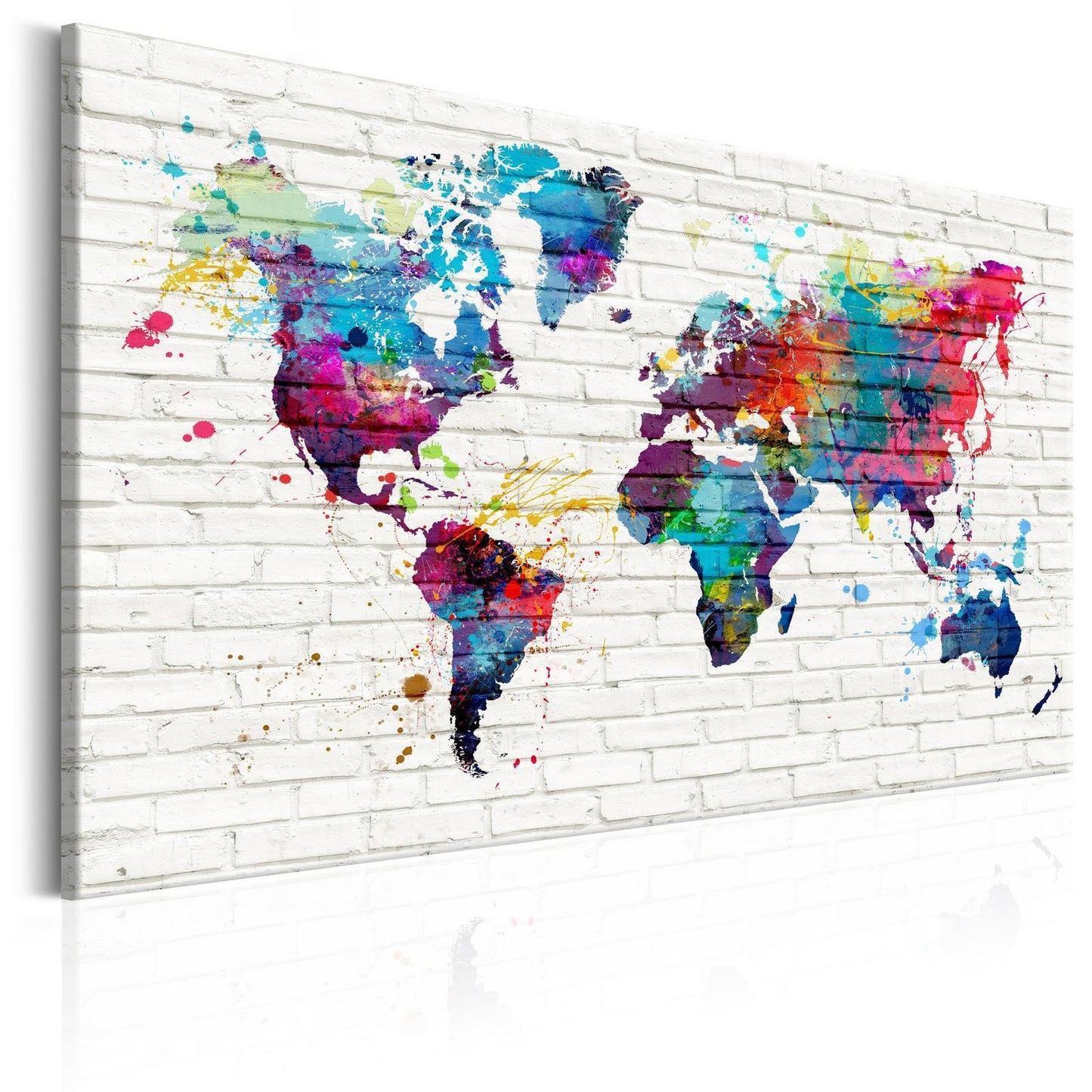 Bild auf Kork - Walls of the World [Korkkarte] 