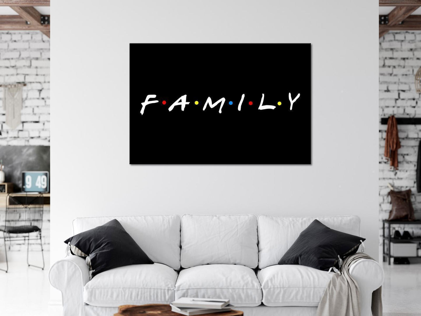 Schilderij - Family (1 Part) Wide