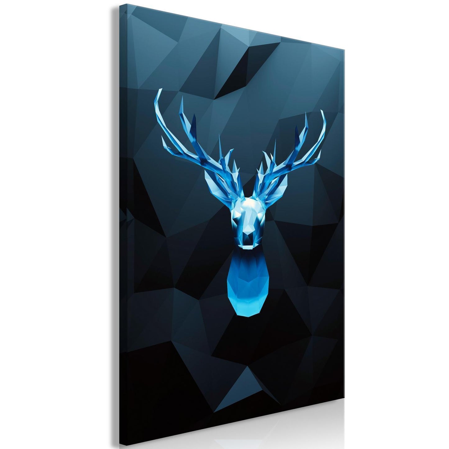 Painting - Ice Deer (1 Part) Vertical