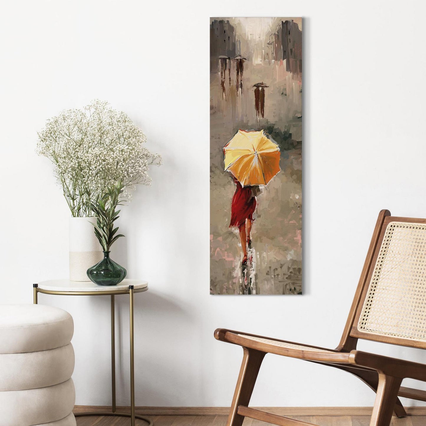Malerei - Schönheit im Regen