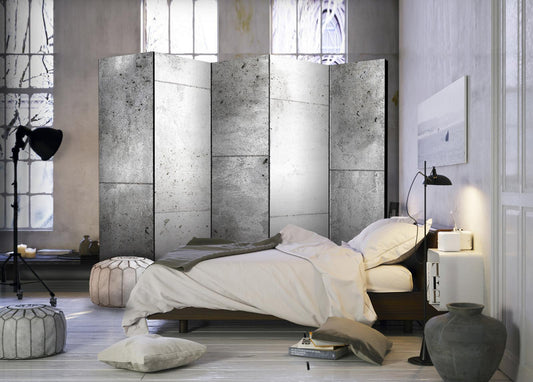 Folding Screen - Concretum Murum II [Room Dividers] 