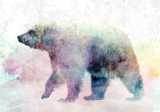 Fotobehang - Lonely Bear