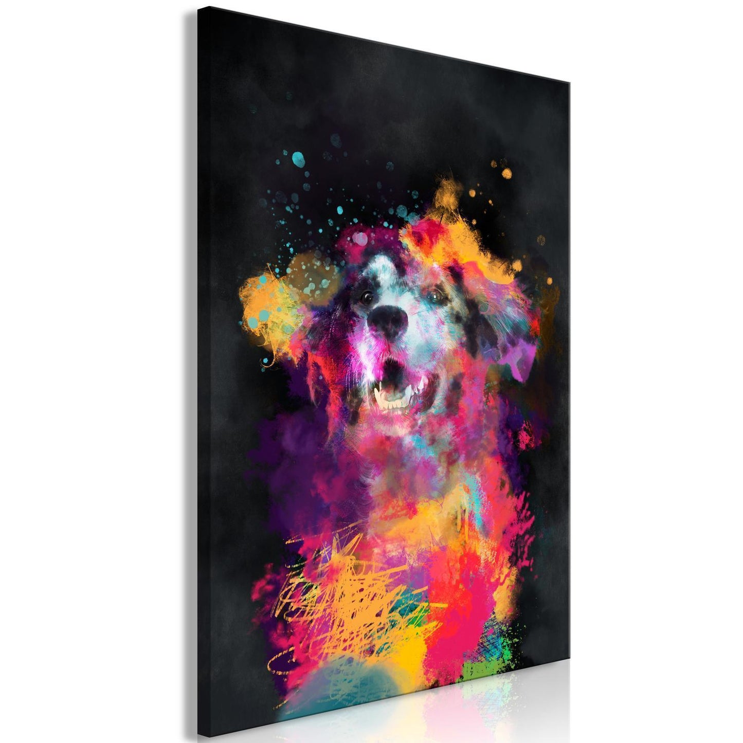 Painting - Dog's Joy (1 Part) Vertical
