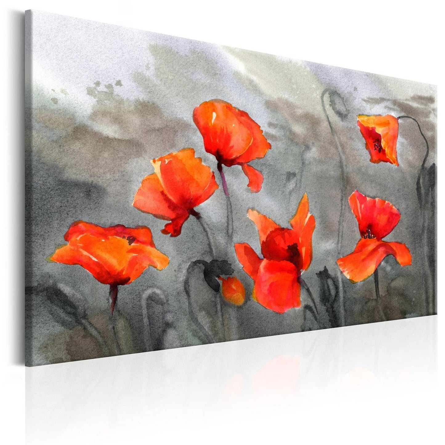 Schilderij - Poppies (Watercolour)