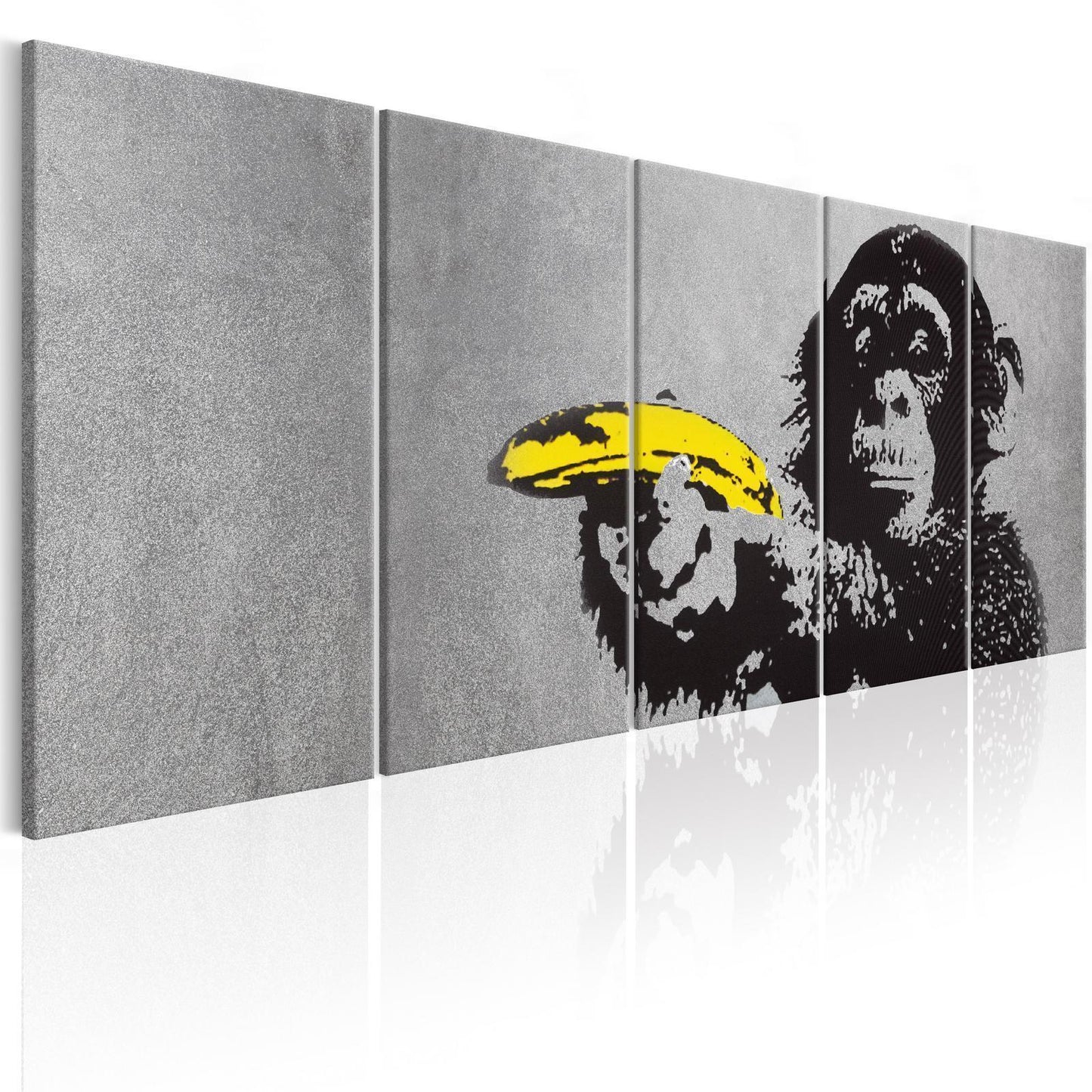Gemälde - Affe und Banane