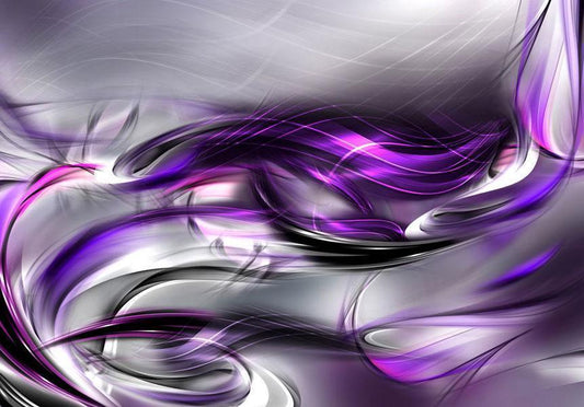 Wall Mural - Purple Swirls