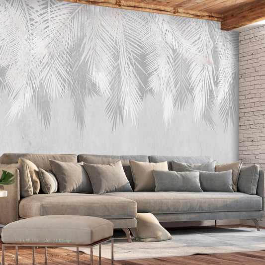 Self-adhesive photo wallpaper - Pale Palms