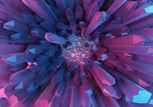 Selbstklebende Fototapete - Heart of Crystal