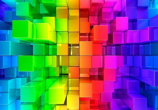 Fotobehang - Colour jigsaw