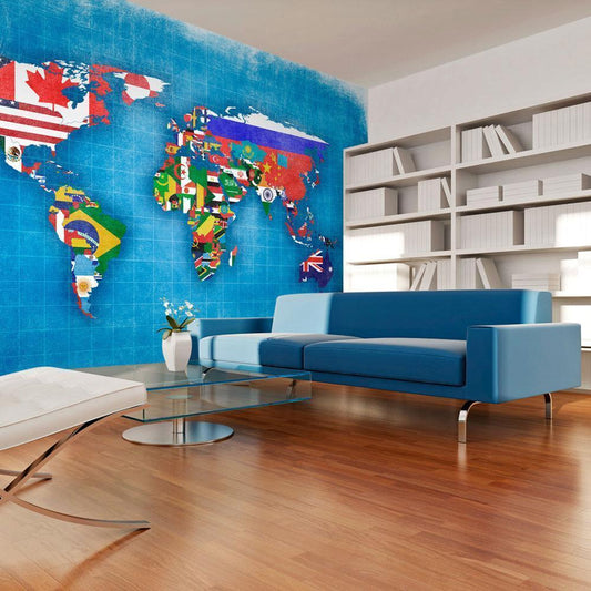 Wall Murals - Flags of countries