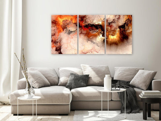 Canvas Print - Volcanic Abstraction (3 Parts)