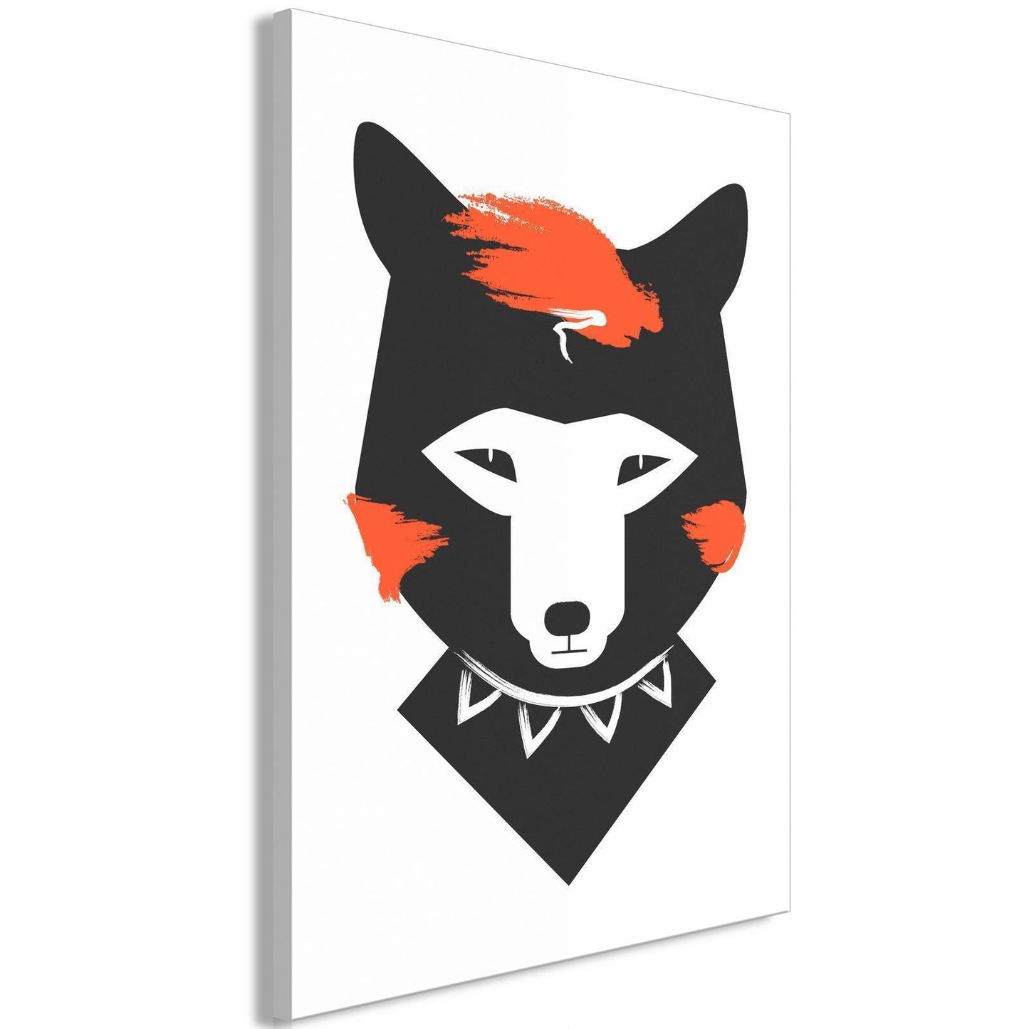 Painting - Polite Fox (1 Part) Vertical