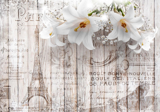 Fotobehang - Parisian Lilies