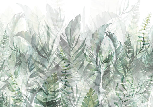 Self-adhesive photo wallpaper - Magic Grove (Green)