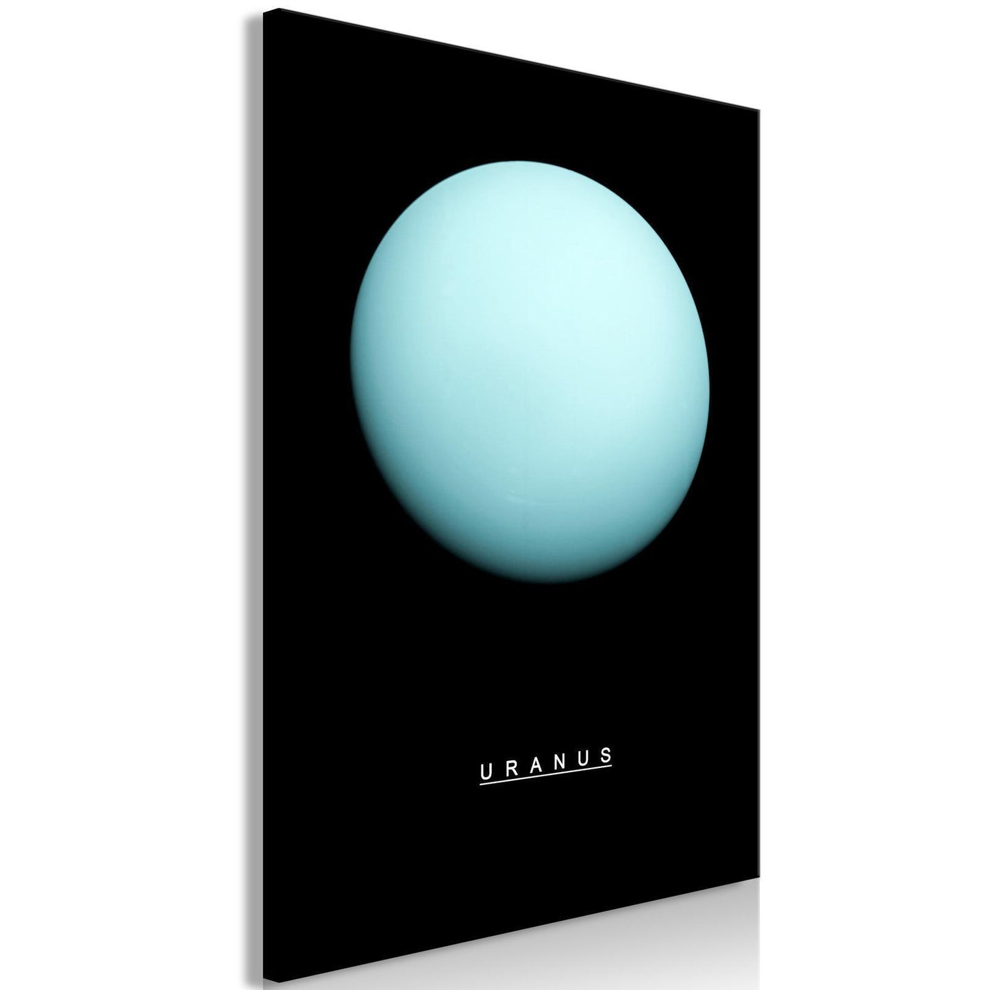 Schilderij - Uranus (1 Part) Vertical