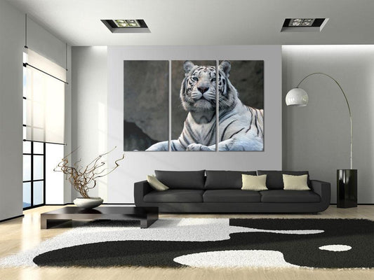Painting - White tiger