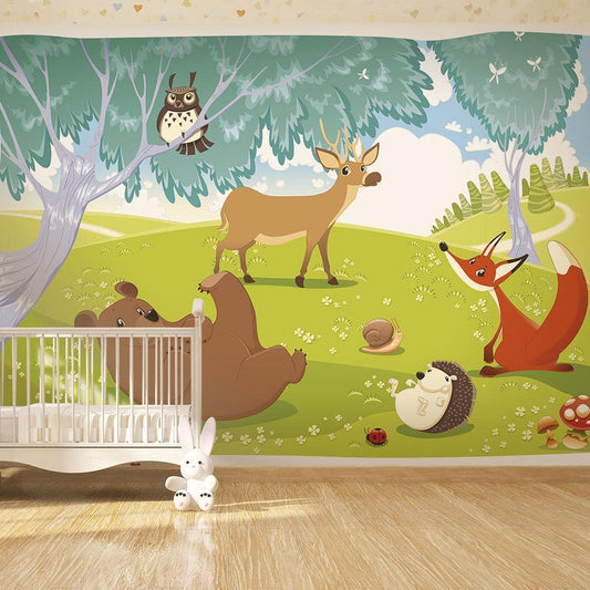 Wall Mural - Funny animals