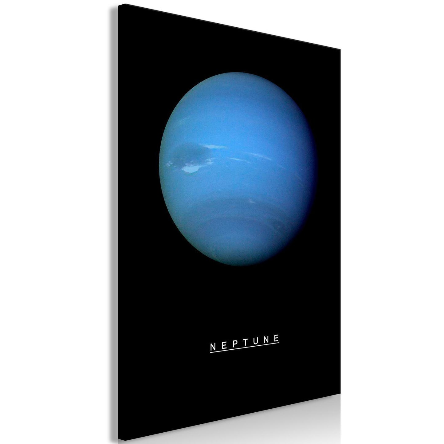 Schilderij - Neptune (1 Part) Vertical