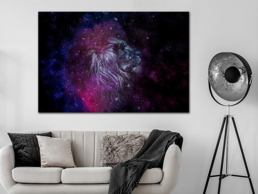 Gemälde - Kosmischer Löwe (1 Teil) Breit