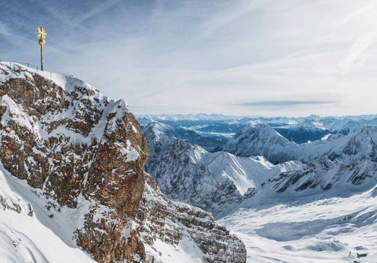 Fototapete - Alpen - Zugspitze