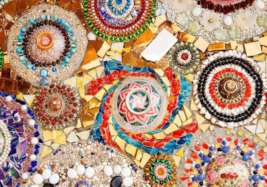 Fototapete - Marokkanisches Mosaik