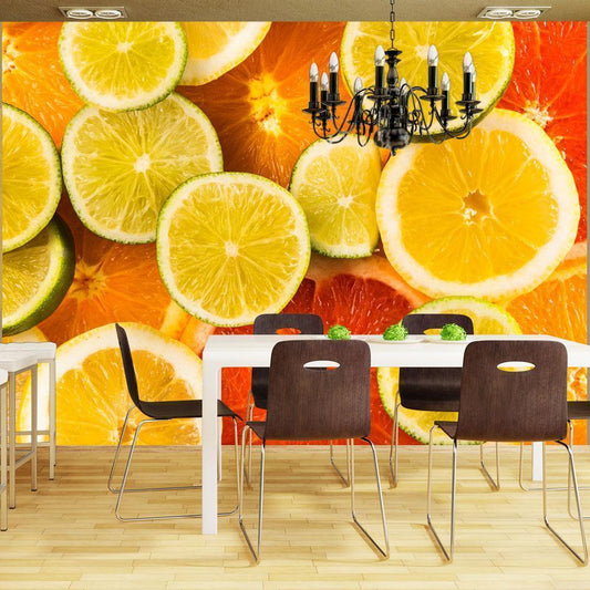 Wall Mural - Citrus fruits