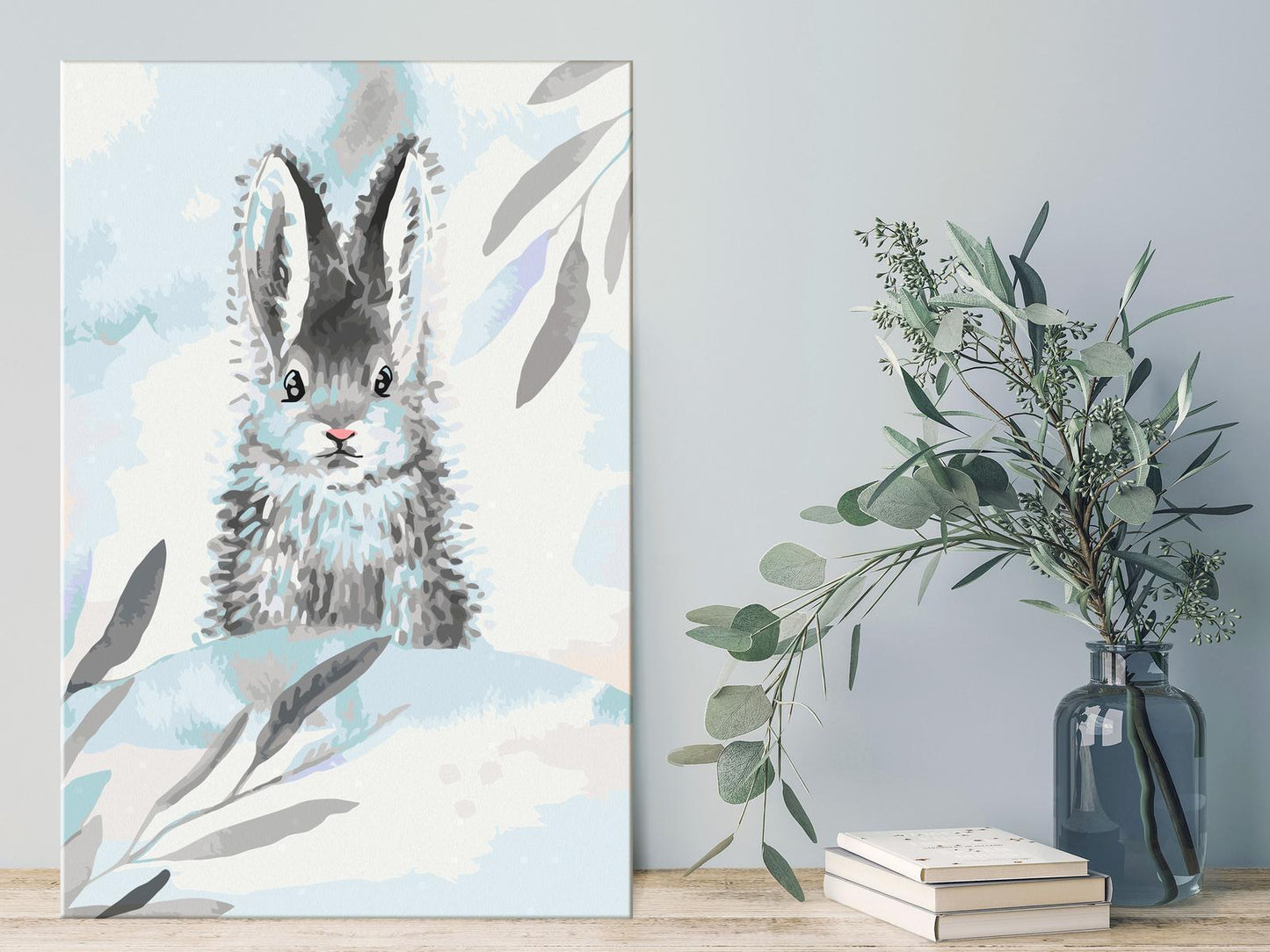 DIY Leinwandgemälde – Süßes Kaninchen 