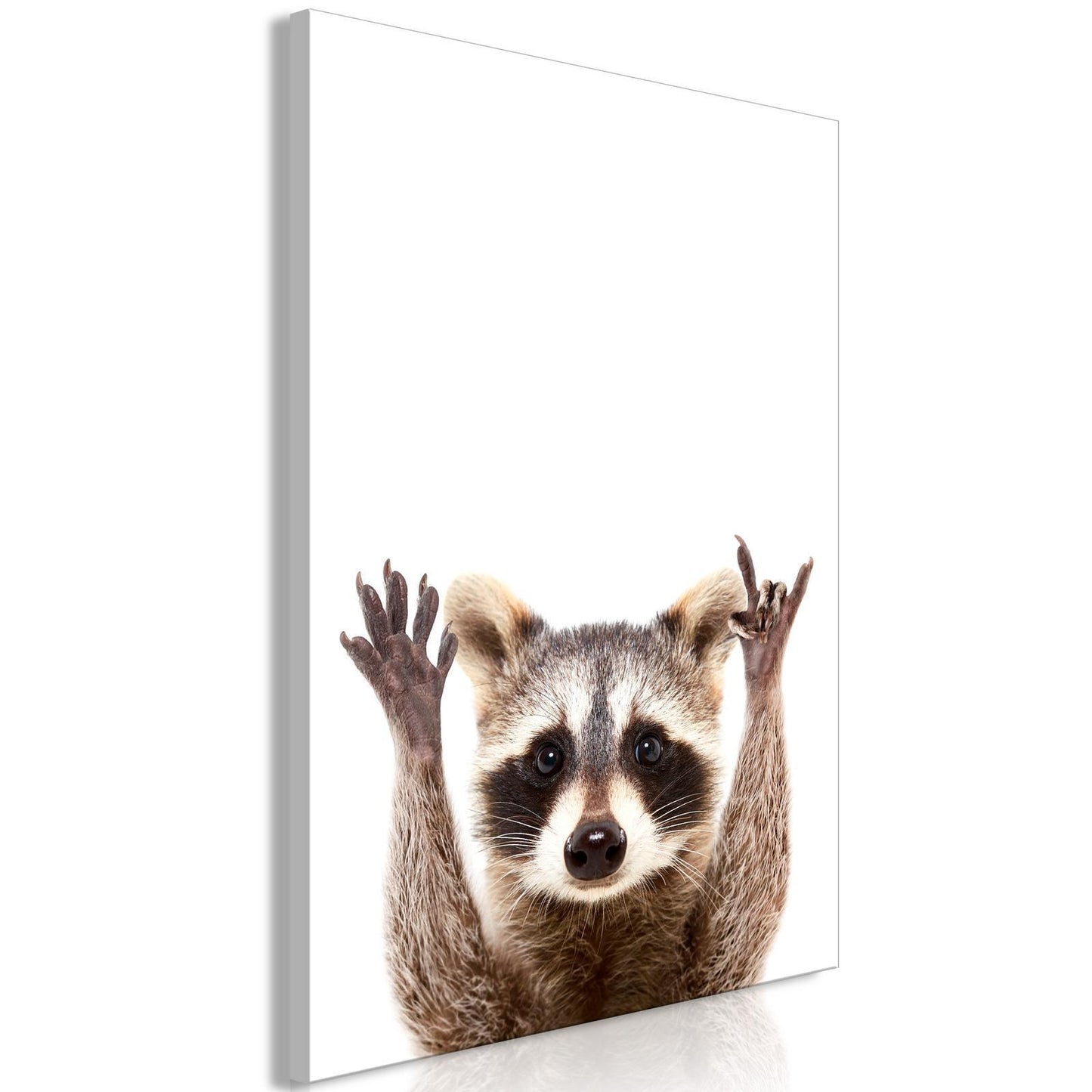 Painting - Raccoon (1 Part) Vertical