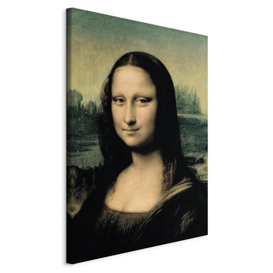 Schilderij - Mona Lisa (fragment)
