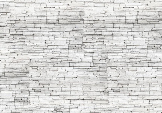 Fotobehang - White Brick