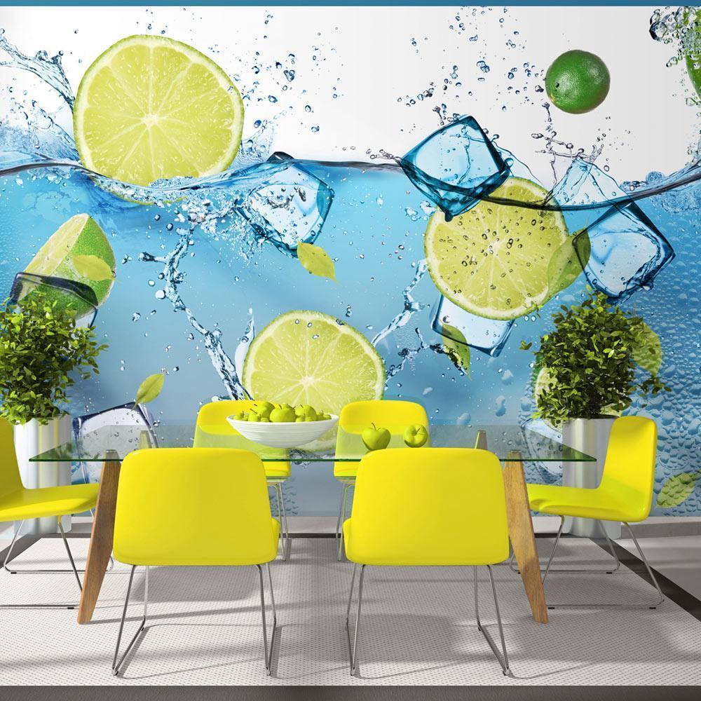 Wall Mural - Refreshing lemonade