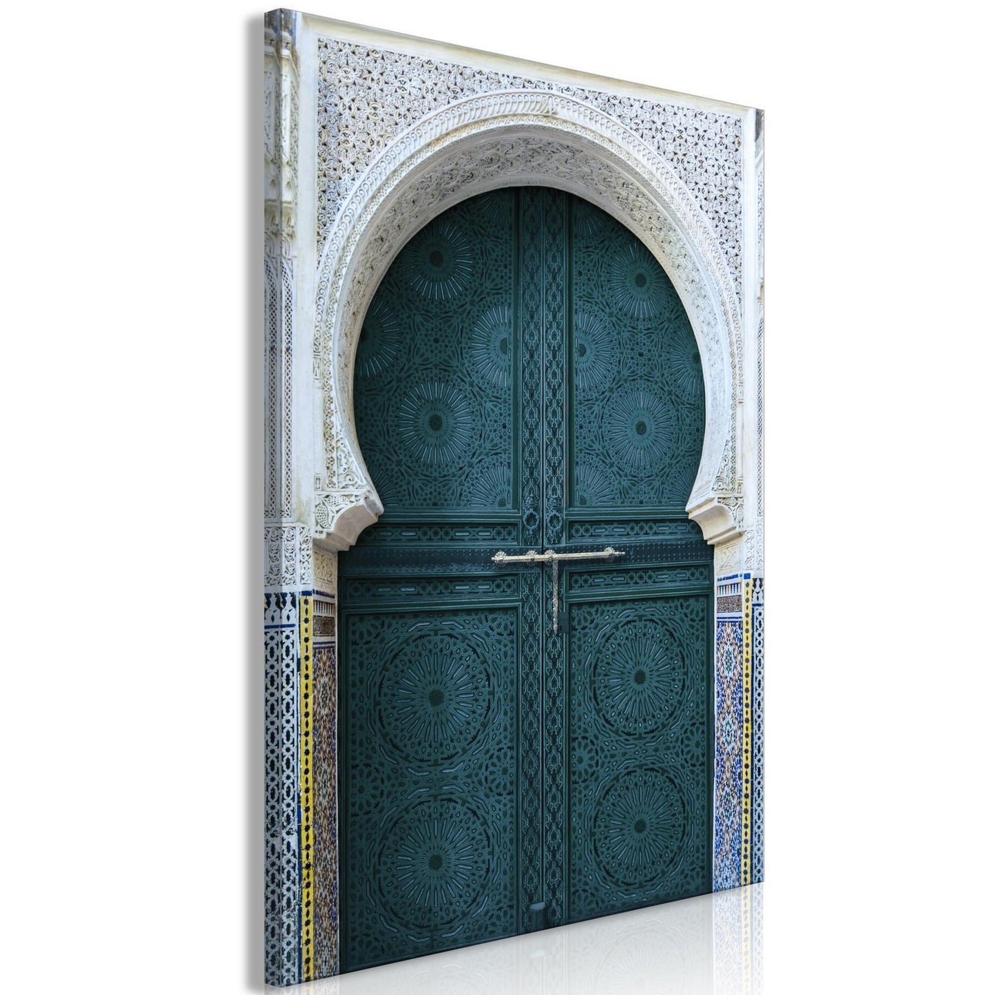 Schilderij - Ethnic Door (1 Part) Vertical