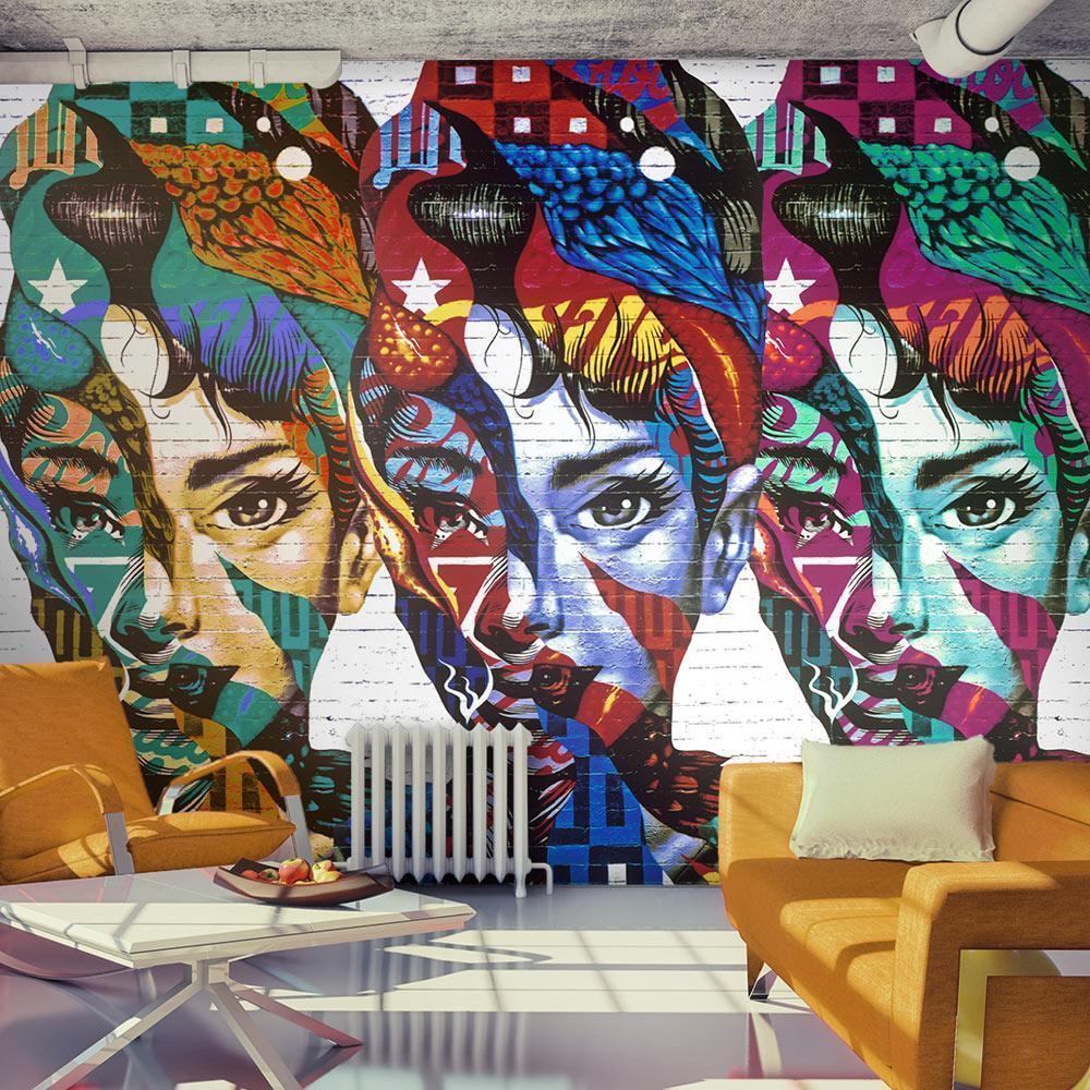 Wall Murals - Colorful Faces