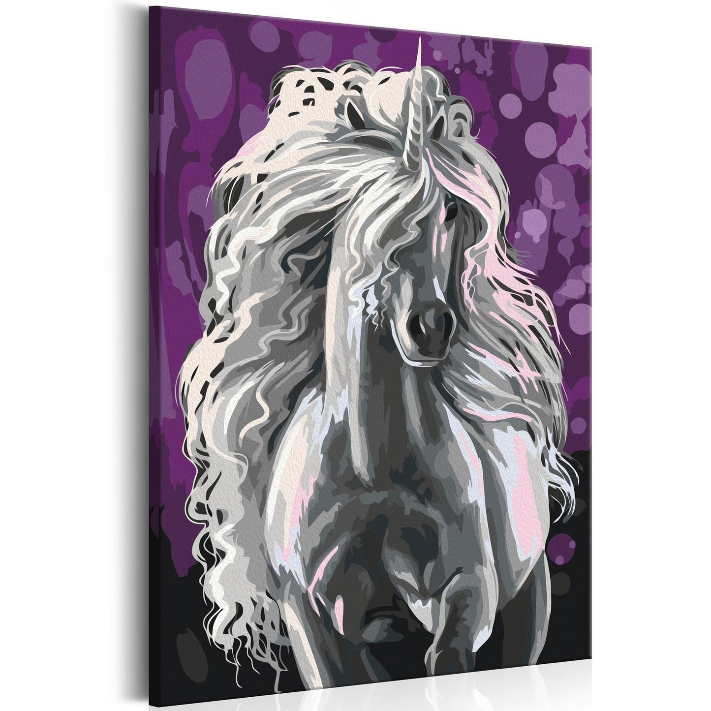 DIY Canvas Painting - White Unicorn 