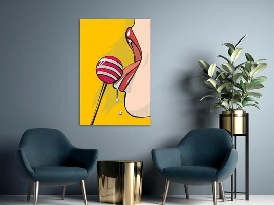 Painting - Sweet Lollipop (1 Part) Vertical