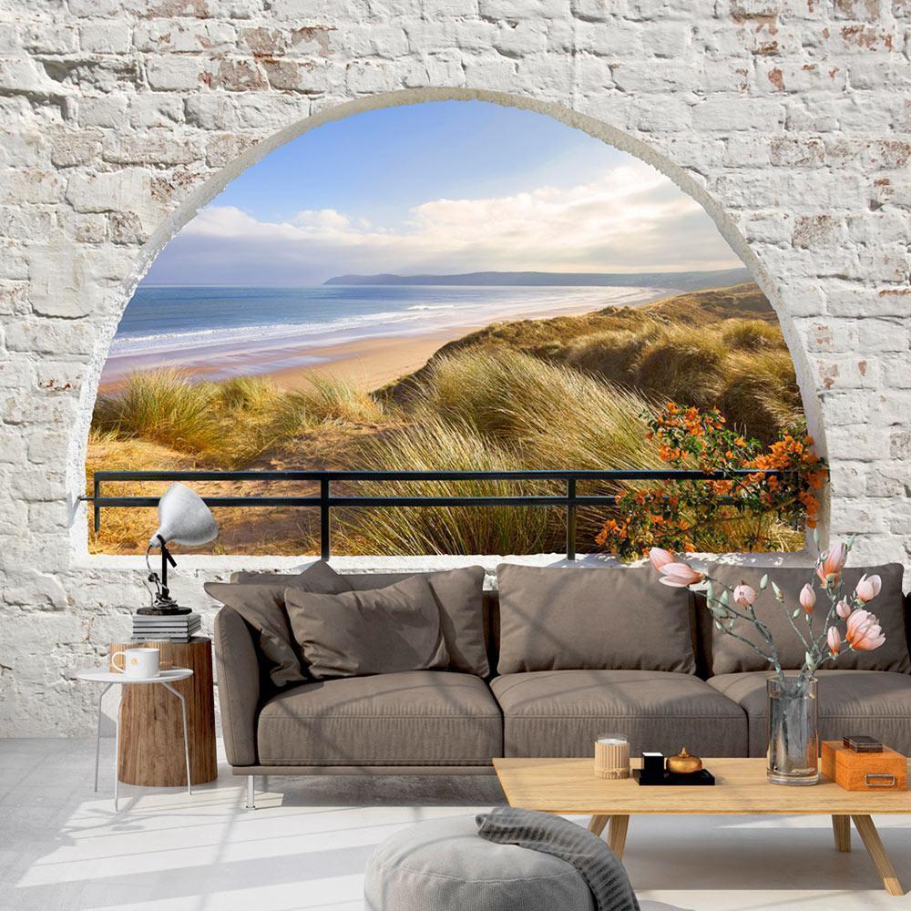Self-adhesive photo wallpaper - Hidden Beach