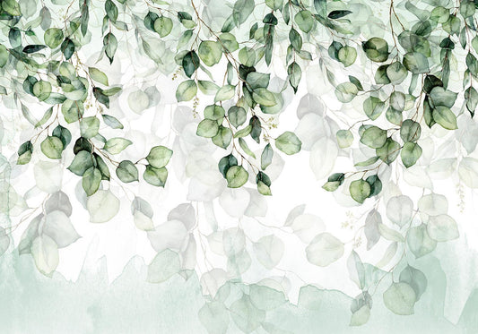Self-adhesive photo wallpaper - Leaves Lightness