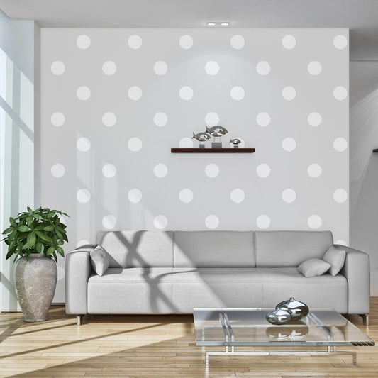Wall Mural - Cheerful polka dots