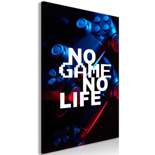 Schilderij - No Game No Life (1 Part) Vertical