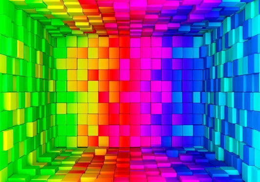 Fotobehang - Rainbow Cube