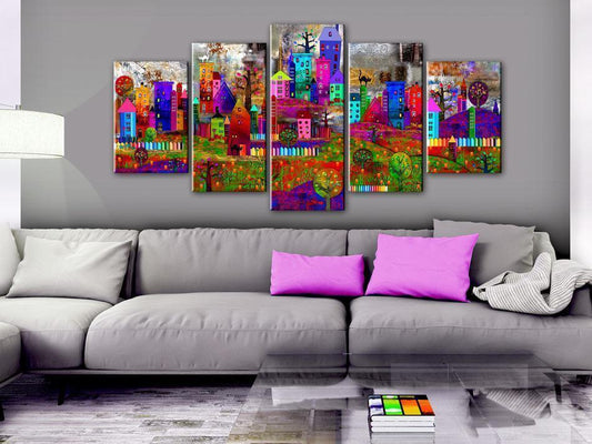 Painting - The City of Expression