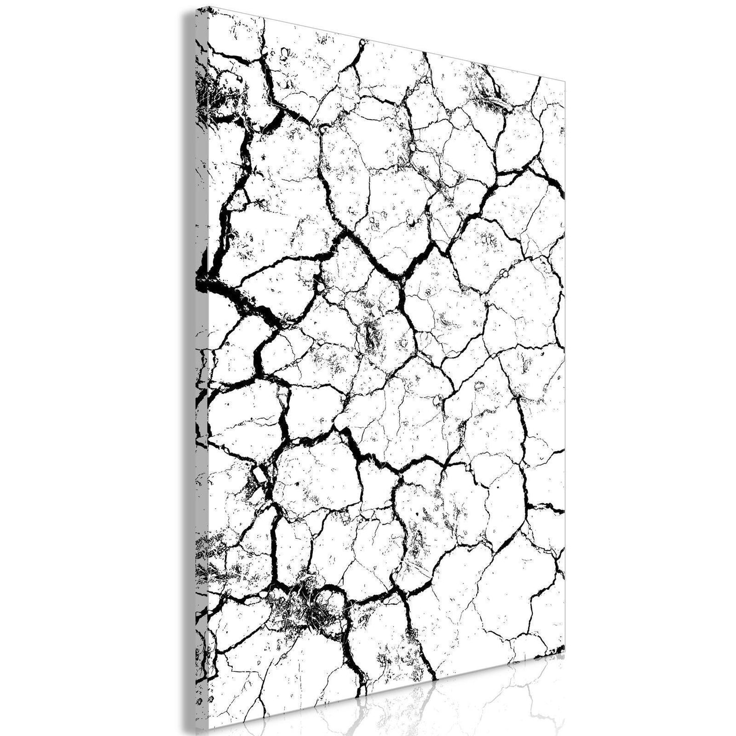 Painting - Cracked Earth (1 Part) Vertical