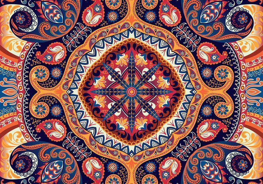 Fotobehang - Exotic mosaic