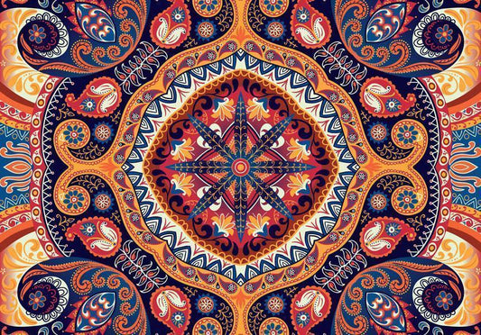 Fotobehang - Exotic mosaic