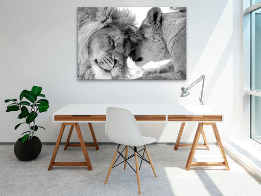 Malerei - Löwenliebe