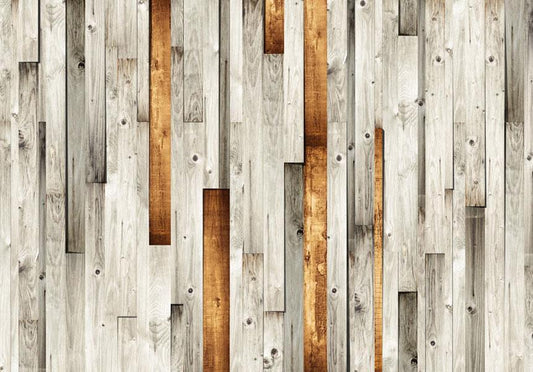 Wall Mural - Wooden theme